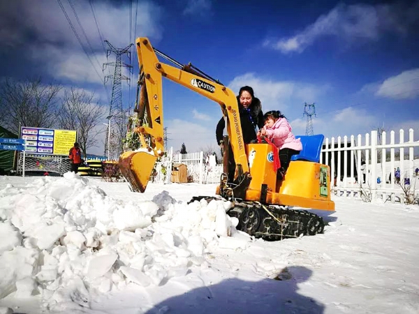 Snow excavator
