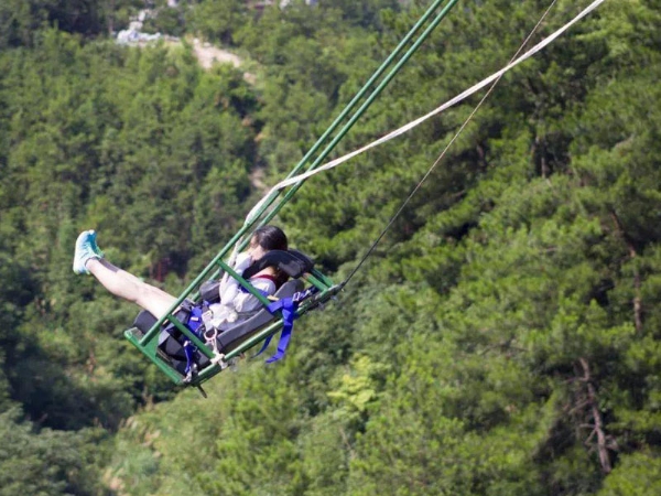 Cliff swing