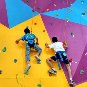 rock climbing